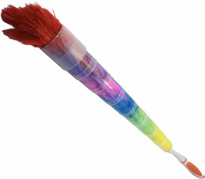 DLM PREMIUM color rainbow duster dusting handle brush with cover Dry Duster