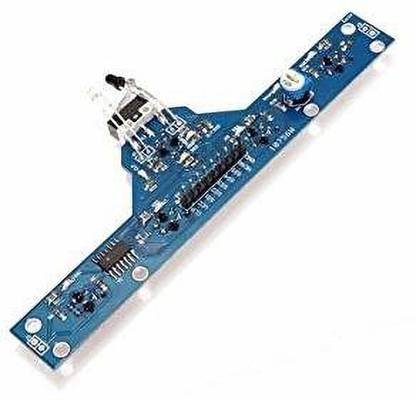 Ihc 5 IR Sensor Array With Obstacle And Bump Sensor Arduino Compatible Electronic Components Electronic Hobby Kit