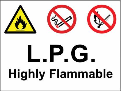 VVWV L P G SIGN STICKER Emergency Sign