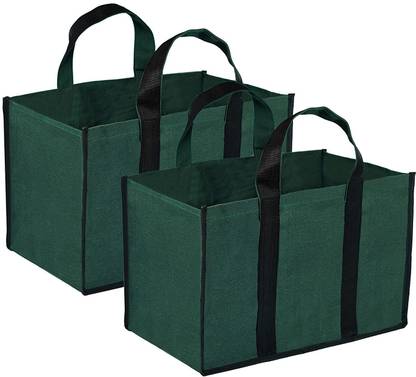 BlackBoxes Heavy Duty Super Strong Shopping vegetable - Reusable Washable Pack of 2 Grocery Bags