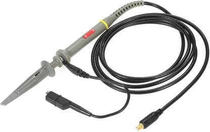 Connectinfotech 1X 10X 60MHz MCX Oscilloscope Probe High Precision Alligator Clip Test Probe for Mini DSO Nano Quard Portable Digital Osciloscopio Digital Oscilloscope