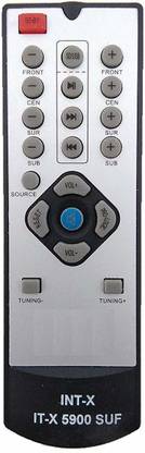 BhalTech IT-X 5900 SD/USB Home Theater System Remote Control Compatible for Home Theater INTEX Remote Controller