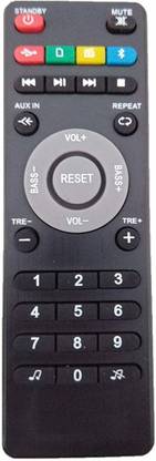 TVE 7 Bluetooth AUX Home Theater System Compatible for INTEX intex Remote Controller