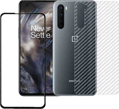 HOBBYTRONICS Front and Back Screen Guard for OnePlus Nord