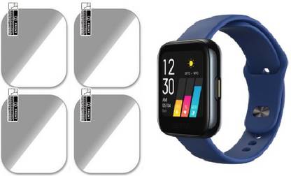 FINCH Impossible Screen Guard for pAcK Of 4 ReALME WaTcH TPU QUALITY