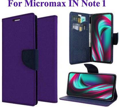 Carnage Flip Cover for Micromax IN Note 1