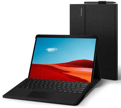 Spigen Stand Folio Front & Back Case for Microsoft Surface Pro X