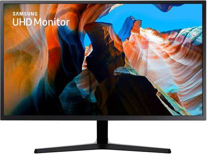 SAMSUNG 81.28 cm (32 inch) 4K Ultra HD LED Backlit VA Panel with 1 Billion Colors, PBP, Slim Bezels Flat Monitor (LU32J590UQWXXL)