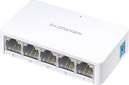 Mercusys MS105 5-Port 10/100Mbps Network Hub Desktop Switch