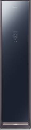 Samsung AirDresser with JetSteam | Sanitize and refresh clothes | Crystal Mirror Black