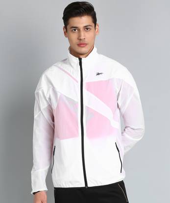REEBOK TS UNISEX TRACK JACKET Solid Men Wind Cheater