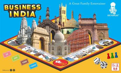 Octoplay Business India A Trading Game Board Game Accessories