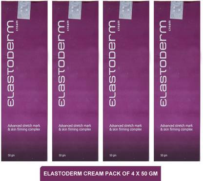 Elastoderm cream - best treatment for stretch marks(pack of 4)50g