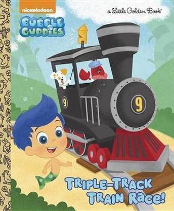 Triple-Track Train Race! (Bubble Guppies)