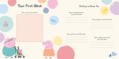 Peppa Pig: Baby Record Book