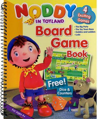 Noddy in Toyland BOARD GAME BOOK