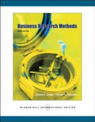 Business Research Methods 9/e with CD