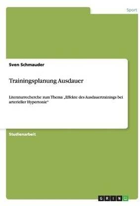 Trainingsplanung Ausdauer