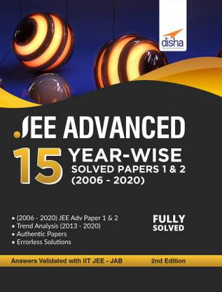 Jee Advanced 15 Year-Wise Solved Papers 1 & 2 (2006 - 2020)