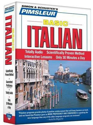 Pimsleur Italian Basic Course - Level 1 Lessons 1-10 CD: Volume 1