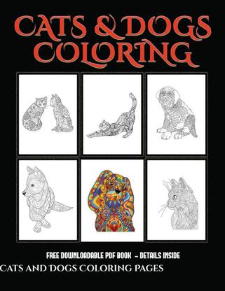 Cats and Dogs Coloring Pages