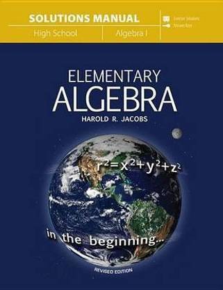 Elementary Algebra (Solutions Manual)