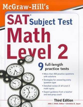 McGraw-Hill's SAT Subject Test Math Level 2 3 Rev ed Edition