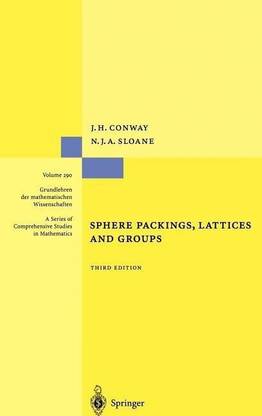 Sphere Packings, Lattices and Groups