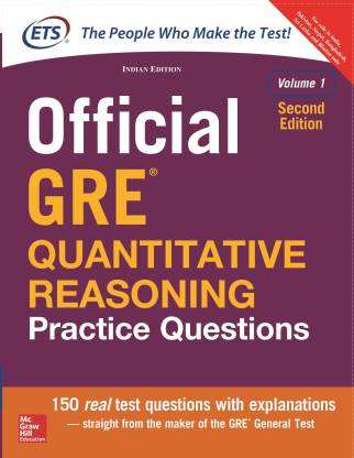 Official GRE Quantitative Reasoning Practice Questions, Volume 1