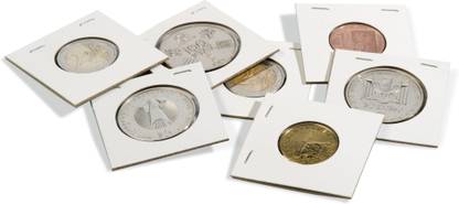 Lighthouse Coin Holders for Stapling, for Coins Upto 25 mm, 100 Per Pack Coin Bank