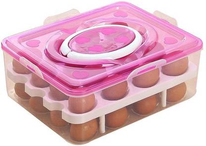 lOMESH Plastic Egg Container  - 2.5 dozen