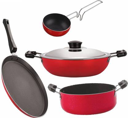 NIRLON Non-Stick Coated Cookware Set