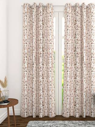 THE CONVERSION 244 cm (8 ft) Blends Room Darkening Long Door Curtain Single Curtain