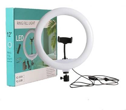ADZOY PREMIUM PROFESSIONAL Ring Light 12" (30cm) With 300 LED, 30W Dimmable LED Ring Light up to 10 Brightness Level and 3 Light Mode Ring Flash