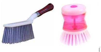 Long Bristle Carpet Upholstery Cleaning Brush for Home Car Carpets, Sofas, Curta