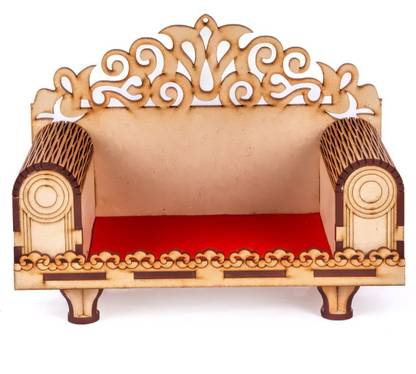 DODGE 'N WOLVES Decorative Art and Craft Wooden Temple Beautiful Plywood Mandir Pooja Room Home Decor Office Wooden Temple Beautiful Plywood Mandir Pooja Room Home Decor for Home Temple Engineered Wood Home Temple Hindolo Temple for Home Shop Office Puja Mandir Table Top Temple Hindola Home Decor Beautiful Wooden Temple for god Engineered Wood Home Temple