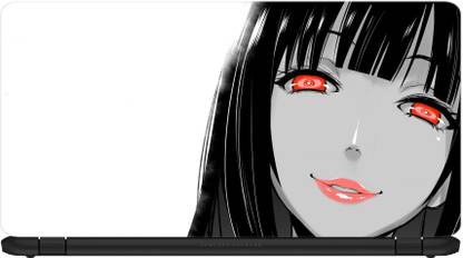 STORESOME kakegurui yumeko ultrawide-Laptop Skin PVC Reusable Laptop Skin Compatible for 15.6 inch