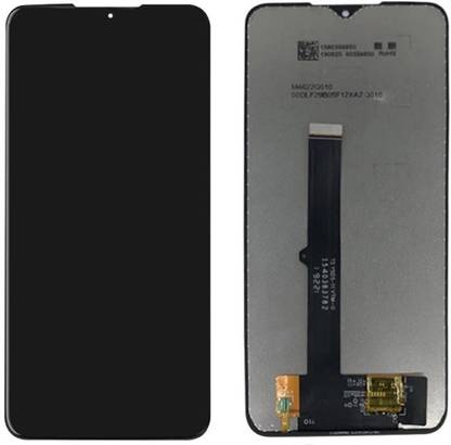 MOTTIARE LCD Mobile Display for Moto Moto G8 play (Black)