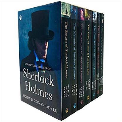 Sherlock Holmes Series Complete Collection 7 Books Set By Arthur Conan Doyle