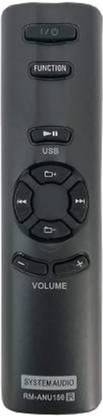Rworld SA-D20 SA-D40 SA-D10 SA-WMS10 SA-WID7 Multimedia Speaker System Remote  Remote Controller (Black) Sony Remote Controller