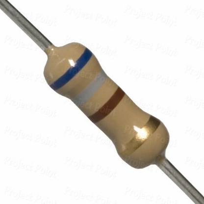 jivith 680 OHM RESISTOR,680E,100PCS,5%,CFR,1 WATT Fixed Resistor Fixed Resistor