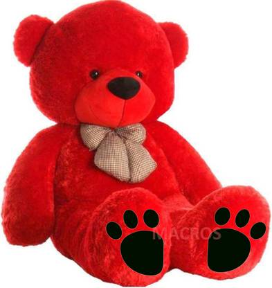 Macros 4 feet Red Premium & Superior Quality of Panda Teddy Bear - 48 inch
