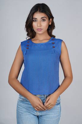 Dark Blue Top