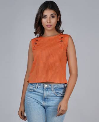 RANGAA NAWAAB Orange Top