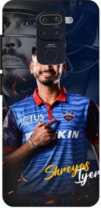 PRINTVEESTA Back Cover for Redmi Note 9 shreyas iyer, cricket, indian cricketer Printed Back Cover