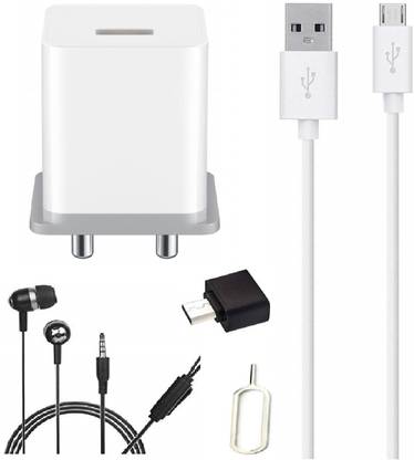Akway Wall Charger Accessory Combo for Oppo F9 F9 Pro F7 F5 F3 F3 Plus A71 A71K A83 A5 A3s A37F F1s / F3/Plus, F5/Youth, F7, A83, A37f, A37, A71, A57 and Other Oppo Devices