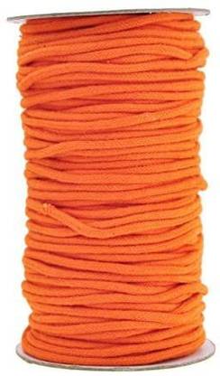 Mandala Crafts Soft Drawstring Replacement Rope Upholstery Crochet MacramÃ£Â© Cotton Welt Trim Piping Cord (, 2Mm)