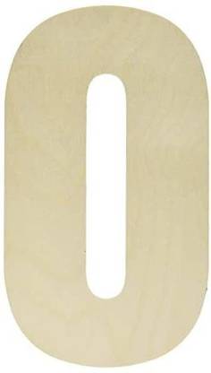MPI Baltic Birch Collegiate Font Letters And Numbers, 13.5"