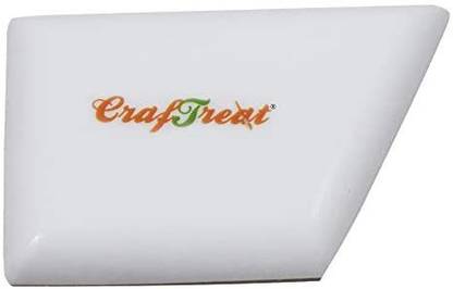 CrafTreat Teflon Bone Folder And Scoring Tool-Ergo Square-Paper Scorer For Paper Crafting, Origami, Bookbinding, Scr