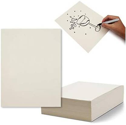 Newsprint Paper, Drawing Paper For Doodles & Sketching (11 X 8.5 In, 500 Sheets)